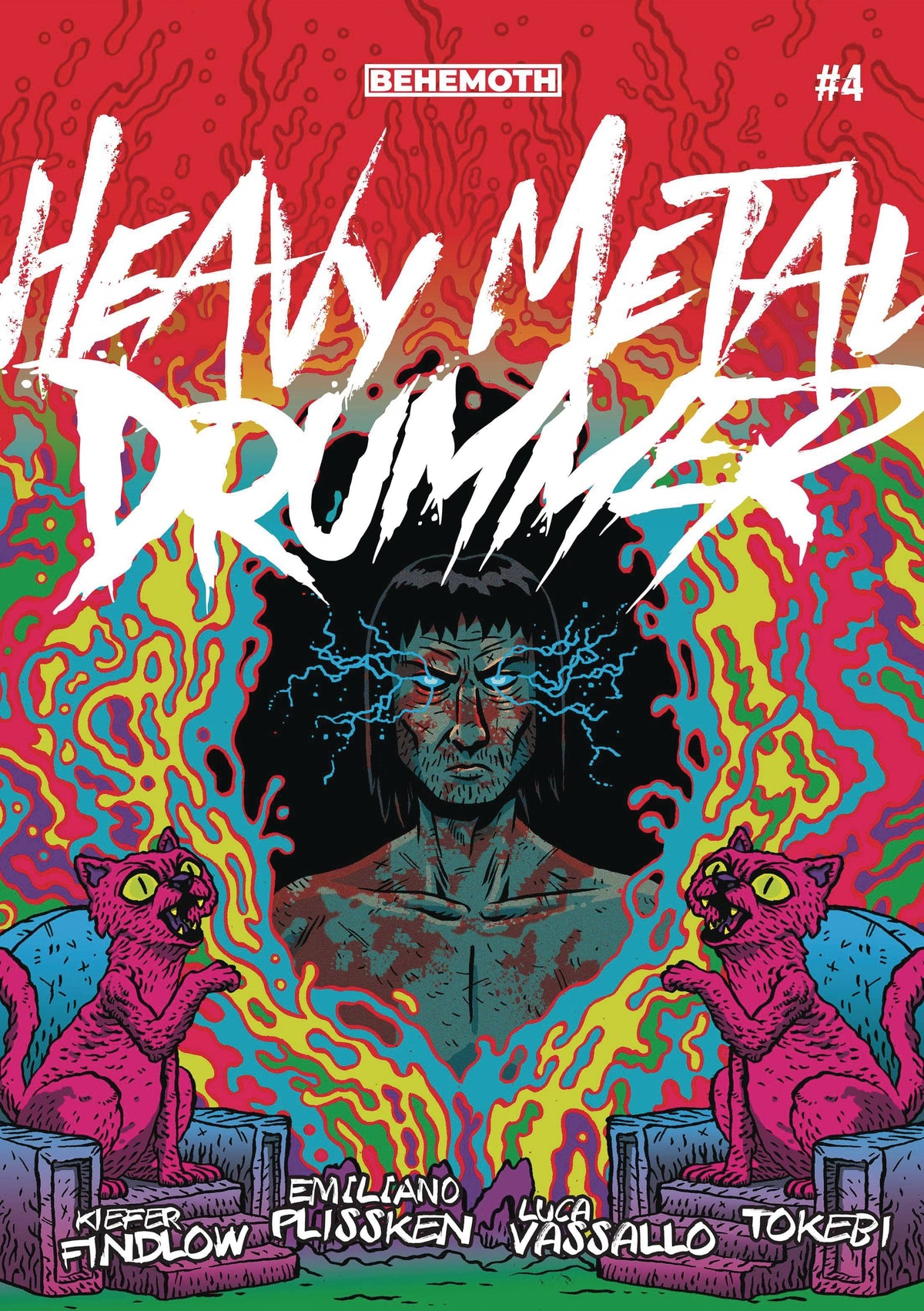 Behemoth Comics Comic Books HEAVY METAL DRUMMER #4 (OF 6) CVR A VASSALLO (MR) 85002766717100411 MAR221460