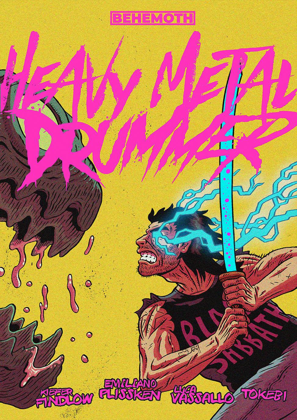 Behemoth Comics Comic Books HEAVY METAL DRUMMER #6 (OF 6) CVR A VASSALLO (MR) 85002766717100611 MAY221263