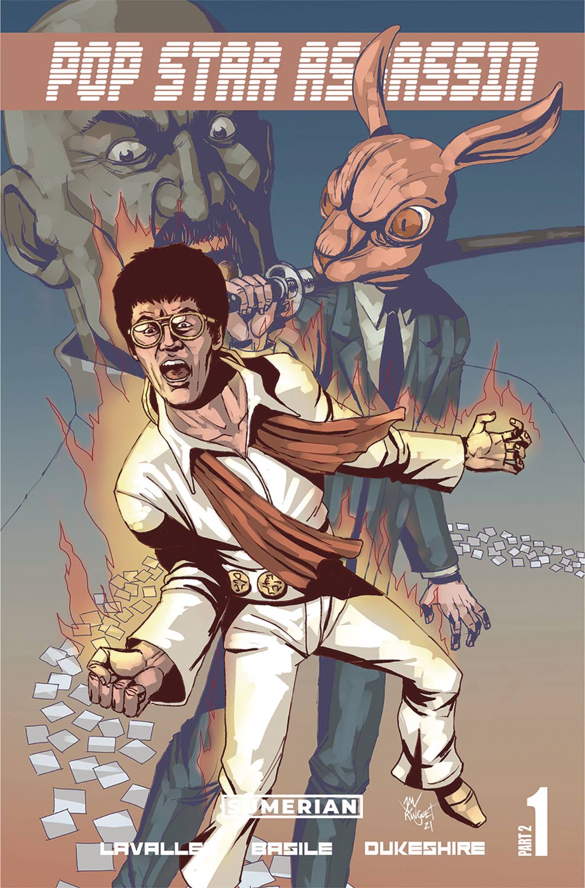 Behemoth Comics Comic Books POP STAR ASSASSIN 2 #1 CVR C BASILIE (MR) 85002766709620131 JUL221937