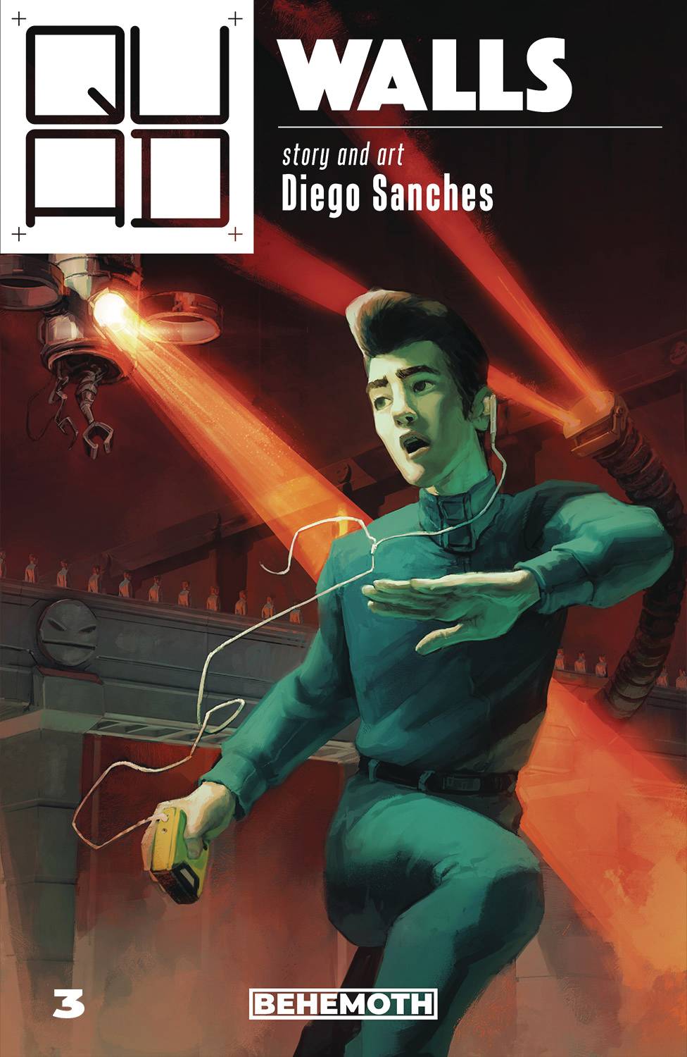 Behemoth Comics Comic Books QUAD #3 CVR A SANTOS (MR) 85002766715700311 JAN221272