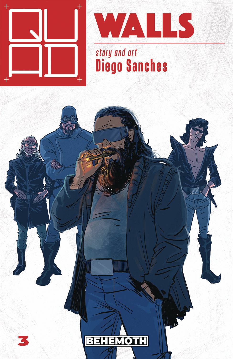 Behemoth Comics Comic Books QUAD #3 CVR B FERIGATO (MR) 85002766715700321 JAN221273