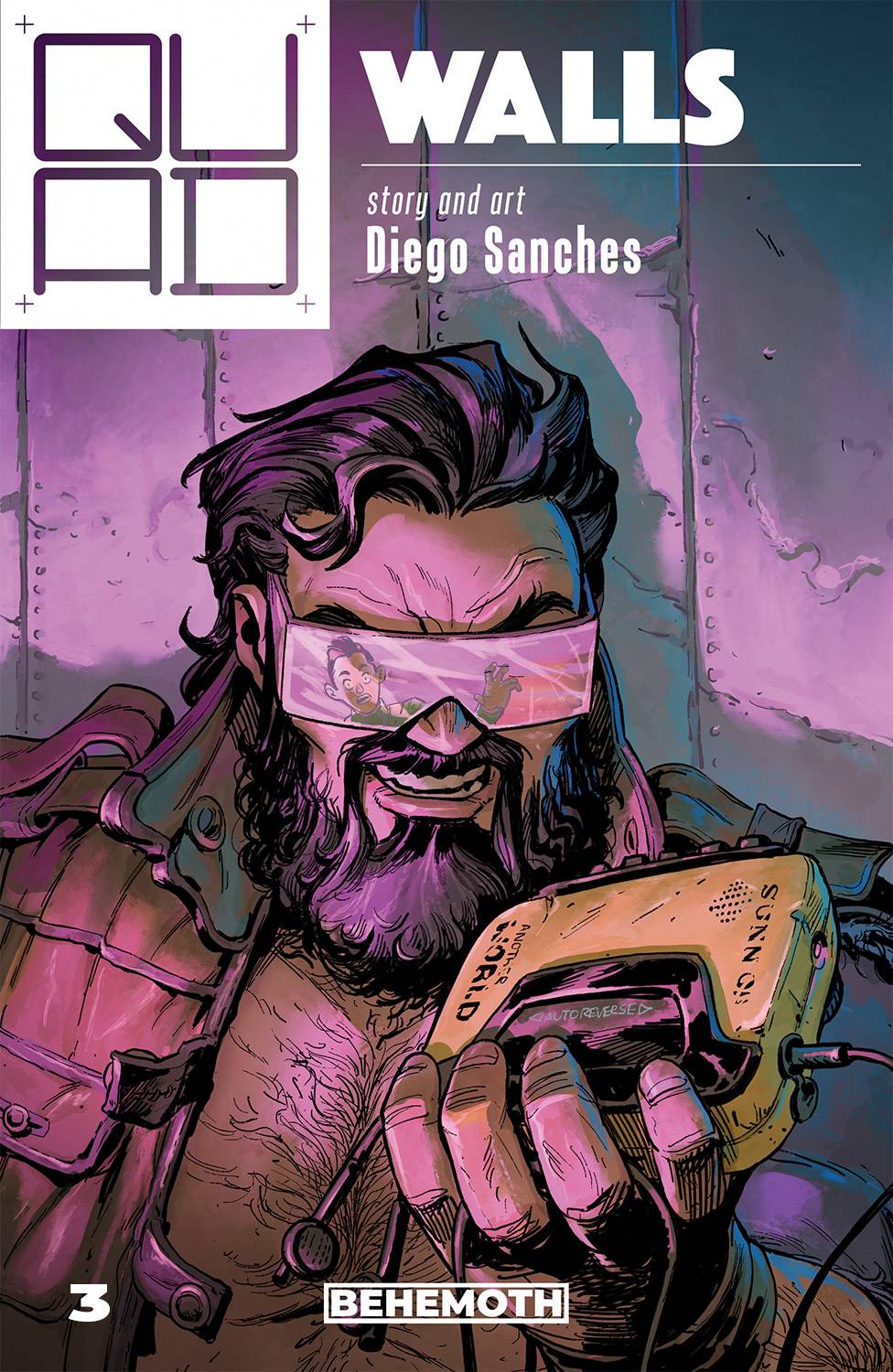 Behemoth Comics Comic Books QUAD #3 CVR D SANTOS (MR) 85002766715700341 JAN221275