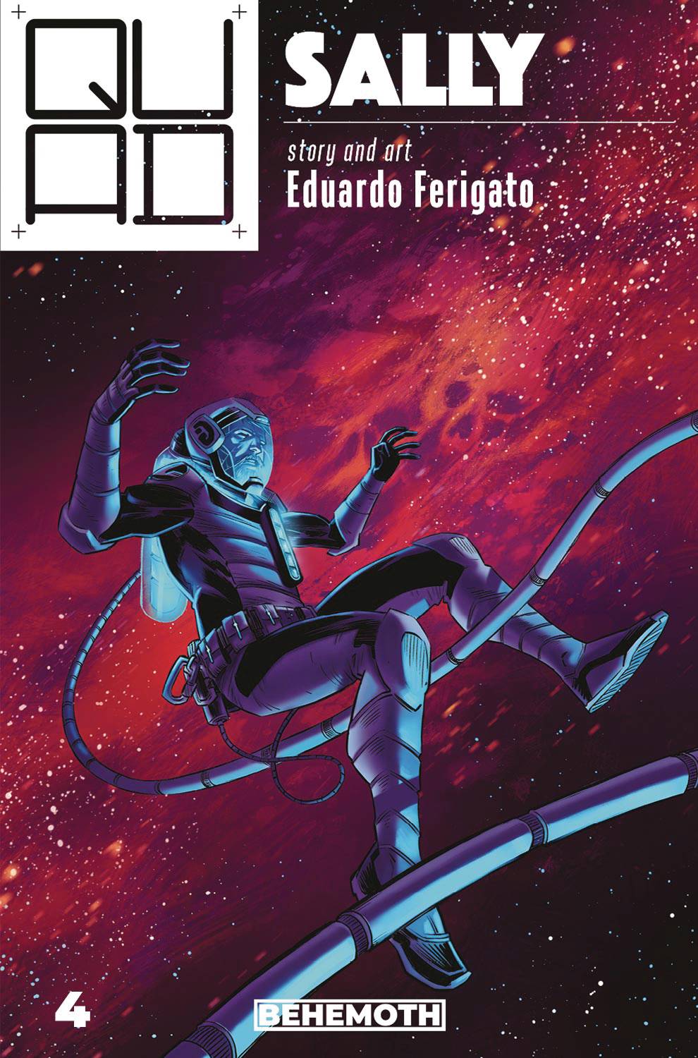 Behemoth Comics Comic Books QUAD #4 CVR A FERIGATO (MR) 85002766715700411 FEB221286