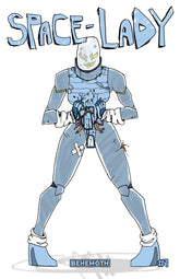 Behemoth Comics Comic Books SPACE LADY #1 CVR C WARWICK (MR) 85002766727000131 MAY221258