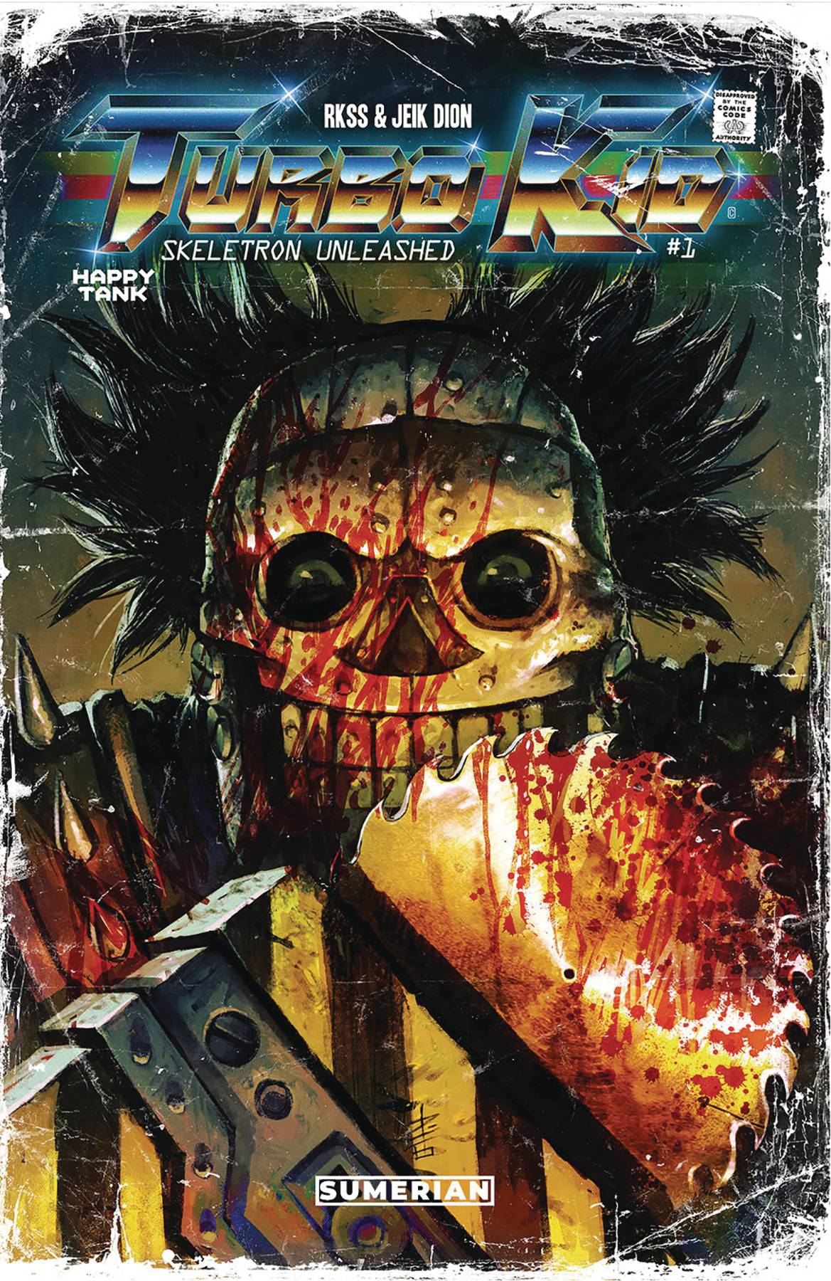 Behemoth Comics Comic Books TURBO KID SKELETRON UNLEASHED #1 CVR A DION (MR) 85002766729400111 JUL221941