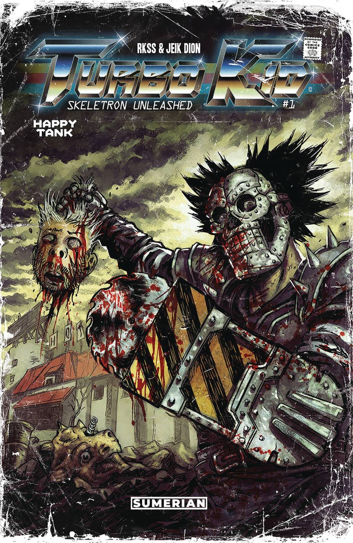 Behemoth Comics Comic Books TURBO KID SKELETRON UNLEASHED #1 CVR B DION (MR) 85002766729400121 JUL221942