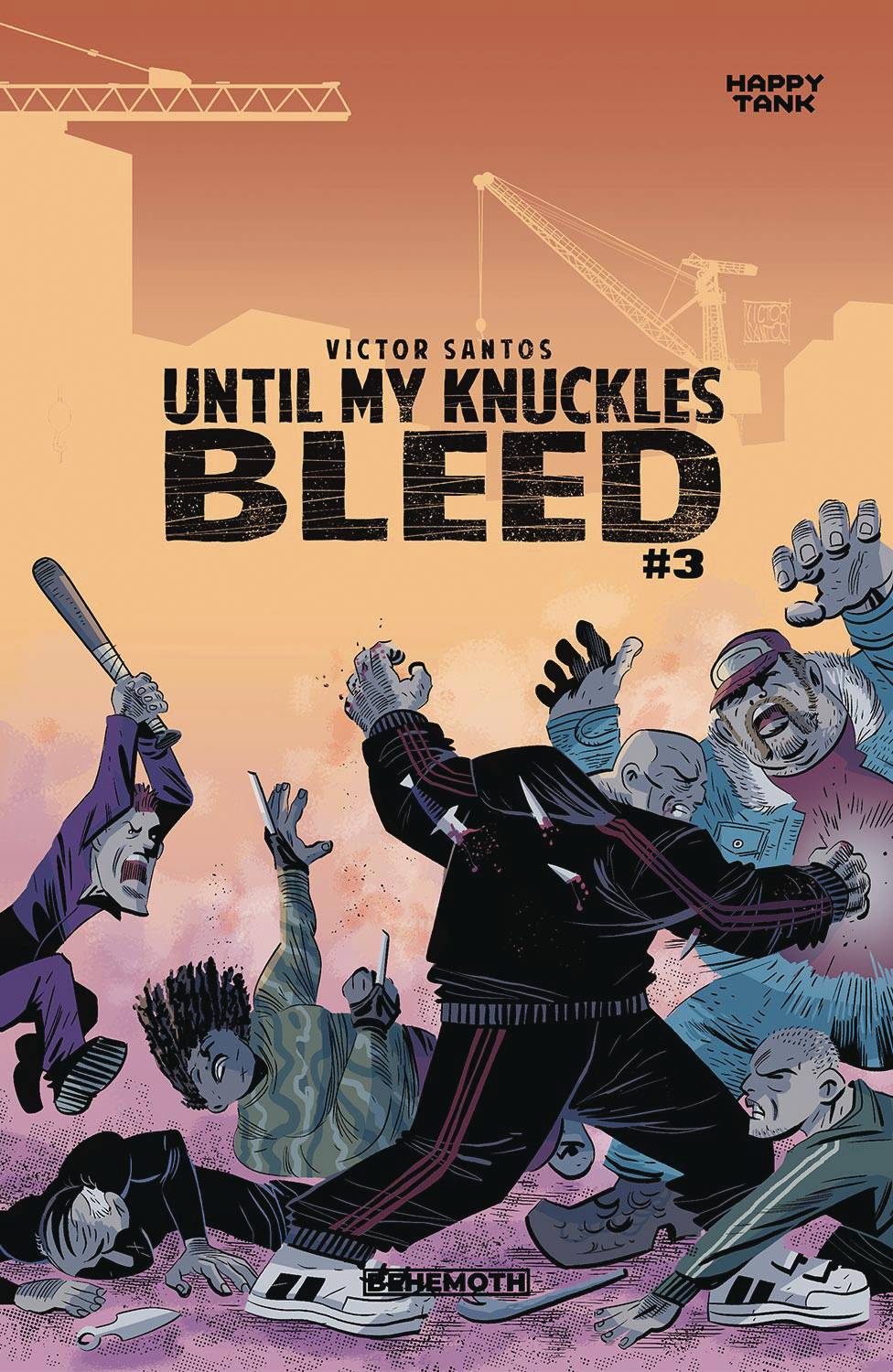 Behemoth Comics Comic Books UNTIL MY KNUCKLES BLEED #3 CVR C SANTOS (MR) 85002766714000331 JAN221278