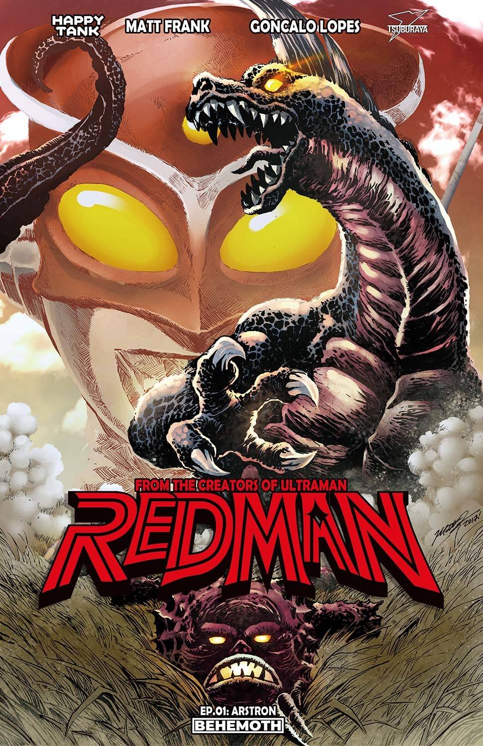 Behemoth Comics Comic Books REDMAN #1 (OF 5) CVR B FRANK (MR) 85002766725600121 APR221298