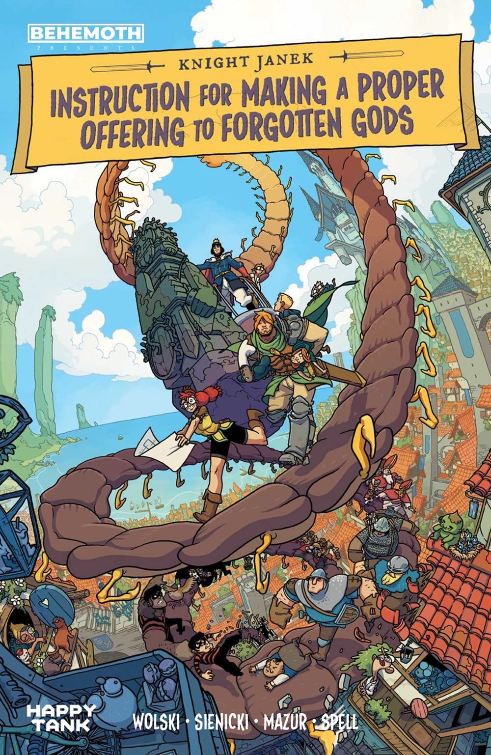 BEHEMOTH COMICS Graphic Novel Knight Janek TP Vol 01 9781953414298 APR221314