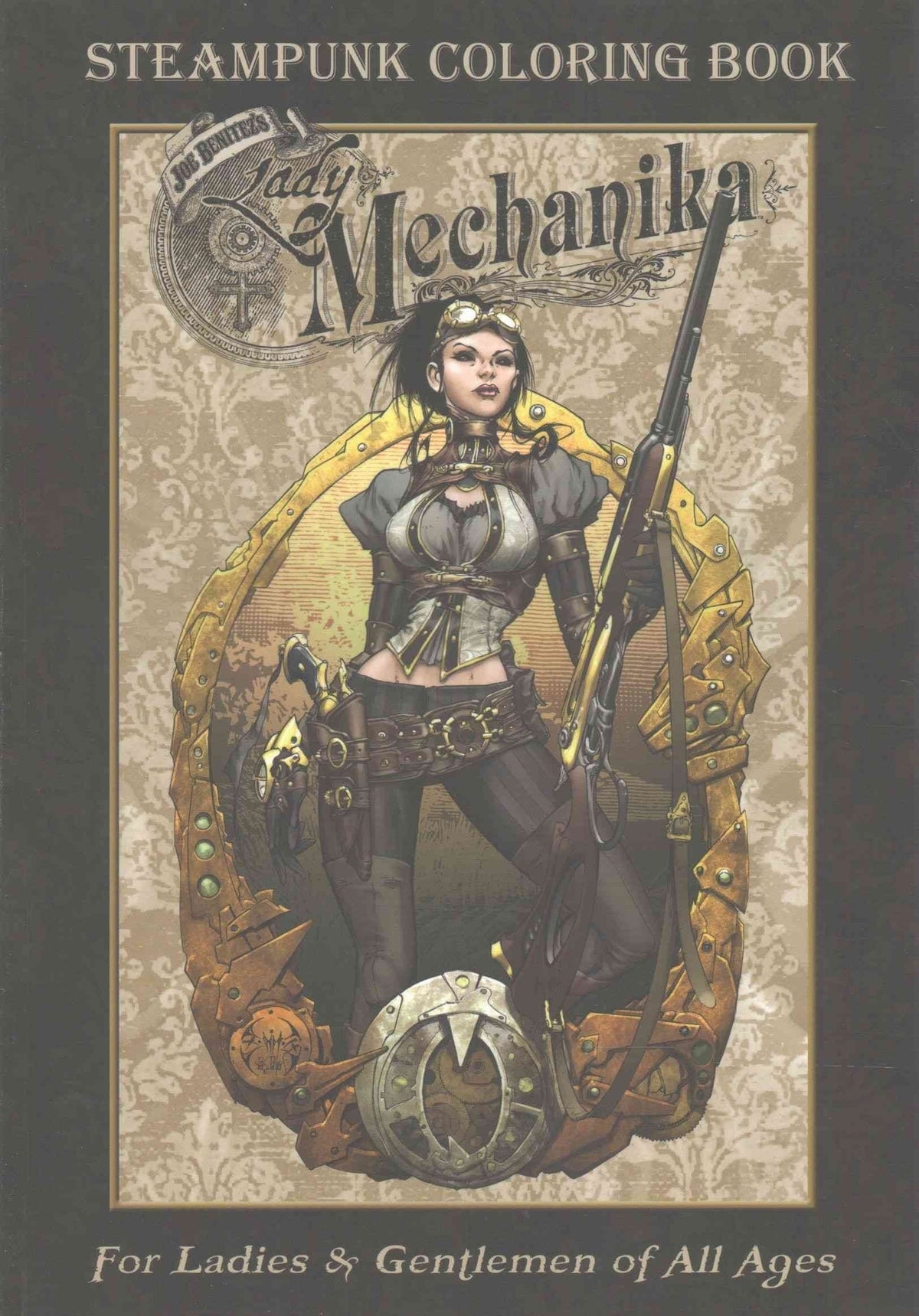 Lady Mechanika: Steampunk Coloring Book TP - Third Eye