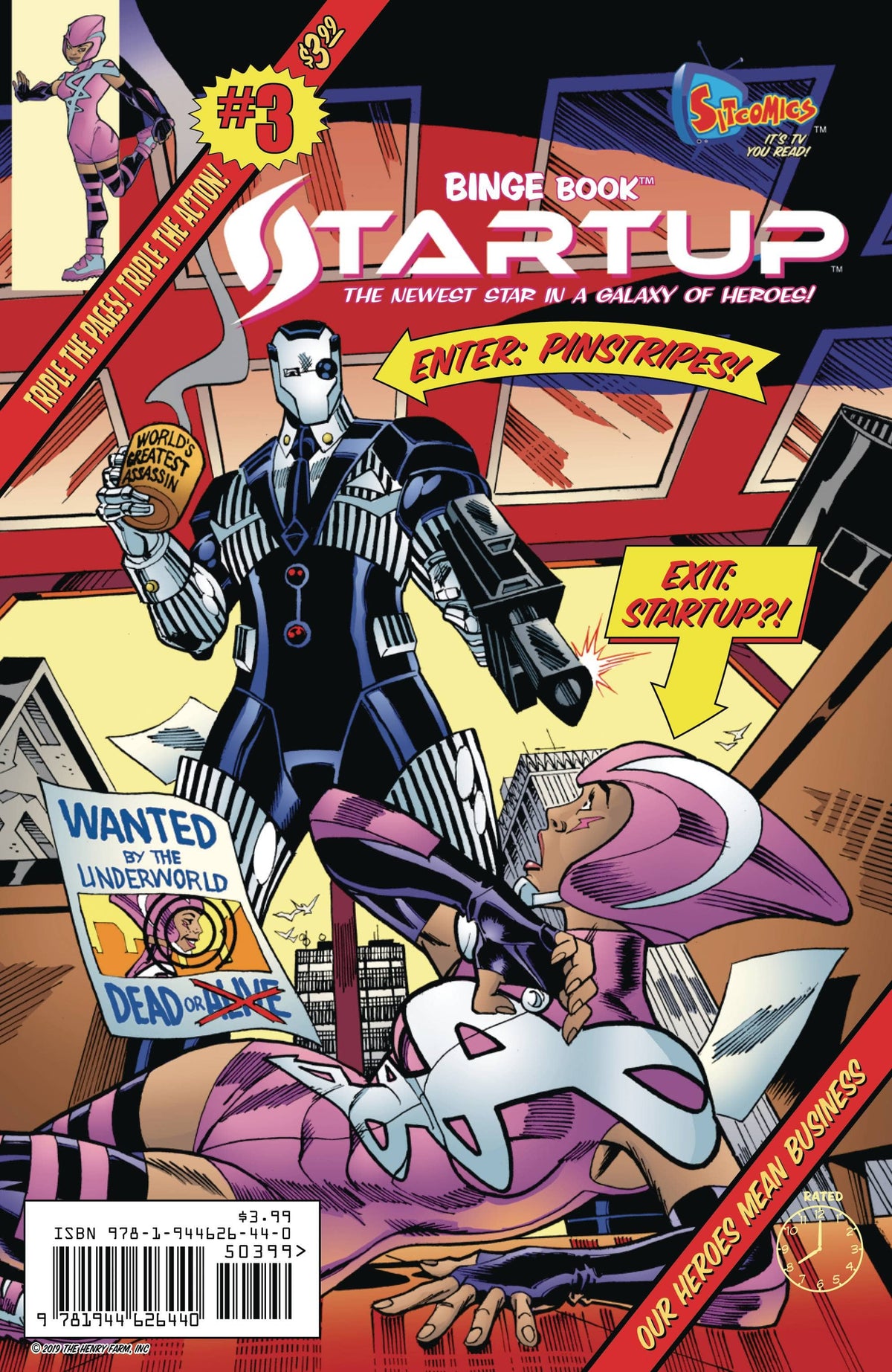 Binge Books Comic Books STARTUP #3 58021884 SEP221425