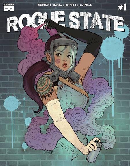 Black Mask Studios Comic Books ROGUE STATE #1 Second Printing Cvr A Jasmin Darnell 85002621704901172 1022BM856