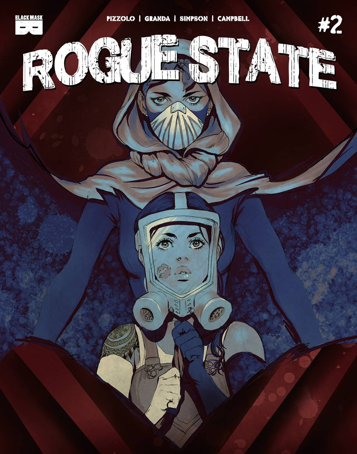 Black Mask Studios Entertainme Comic Books ROGUE STATE #2 CVR B DARNELL (MR) 85002621704902021 SEP221449