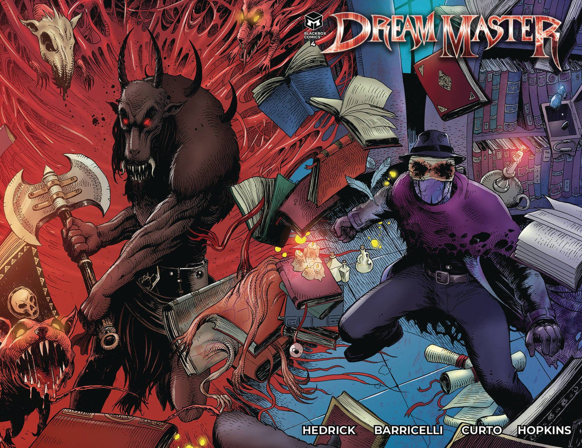 Blackbox Comics Comic Books DREAM MASTER #4 (OF 5) CVR A BARRICELLI & CURTO 79388800795600411 DEC221180