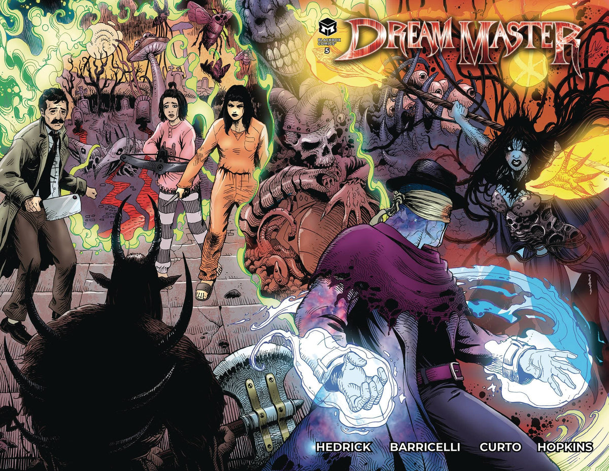 Blackbox Comics Comic Books DREAM MASTER #5 (OF 5) CVR A BARRICELLI & CURTO 79388800795600511 JAN231375