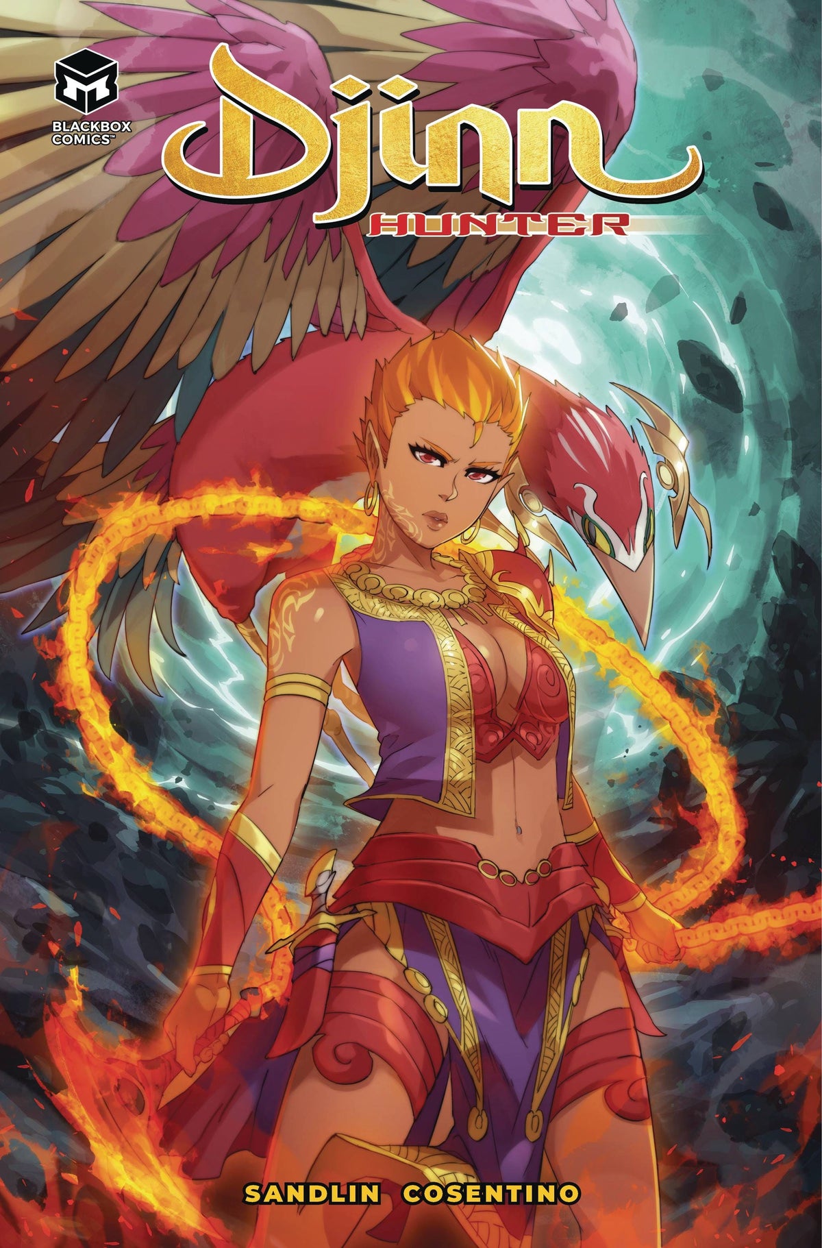 BLACKBOX COMICS Graphic Novel Djinn Hunter TP 9781735776927 JUL221356