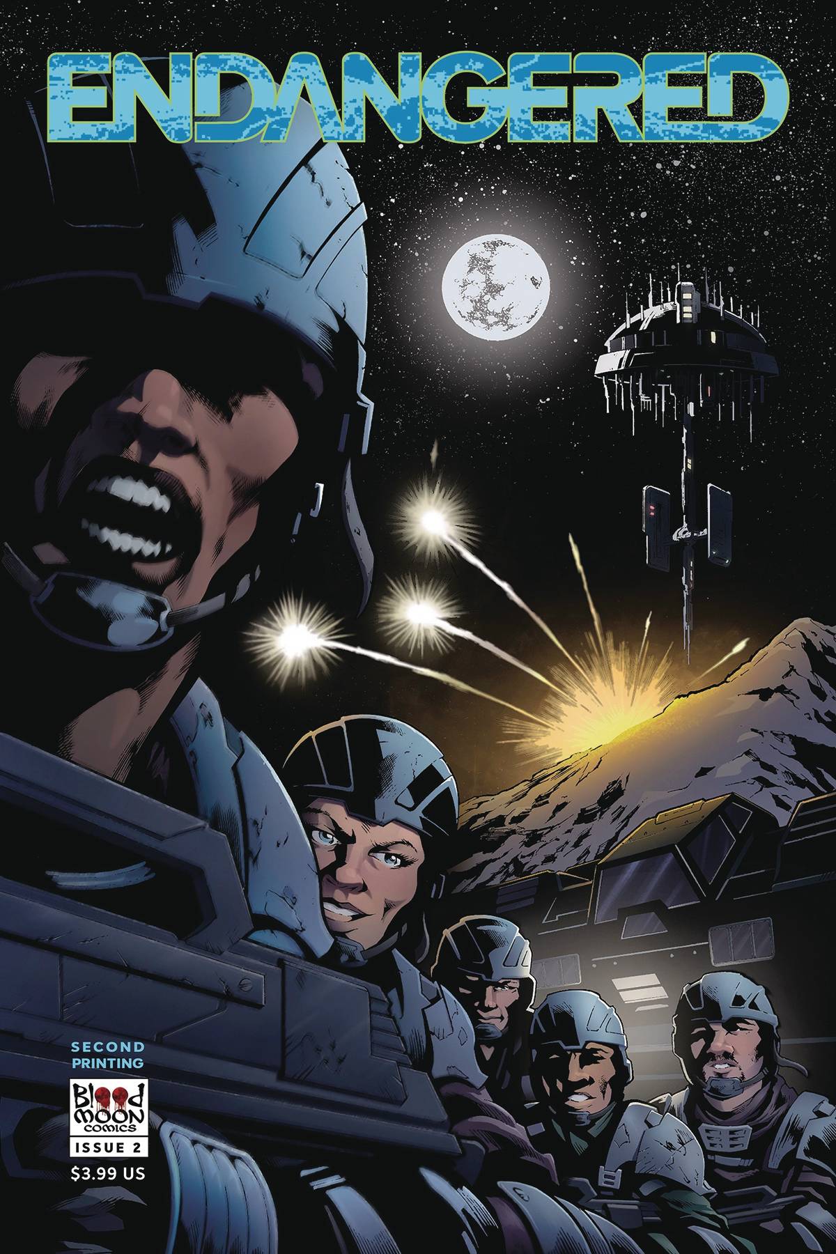 Blood Moon Comics Comic Books ENDANGERED #2 2ND PTG 85003206418700212 MAY229152