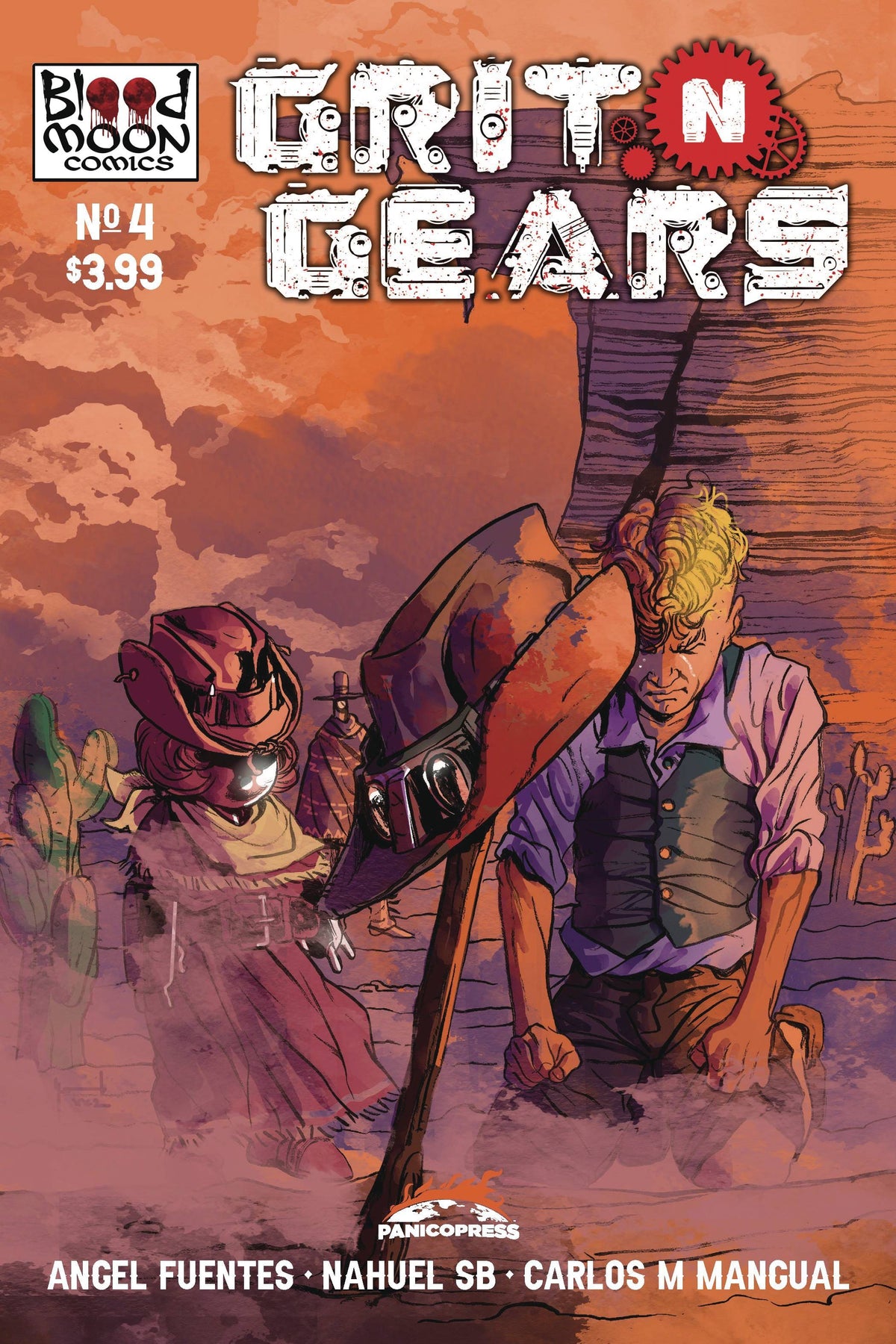 BLOOD MOON COMICS LLC Comic Books GRIT N GEARS #4 (OF 7) CVR A NAHUEL SB (RES) 85003206431600411 MAY231637