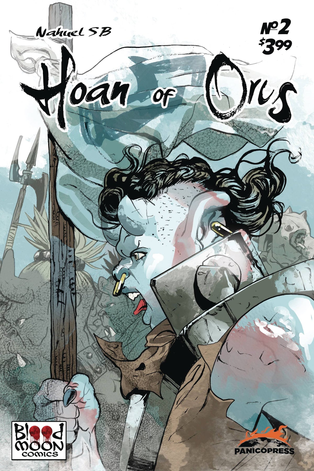 Blood Moon Comics Llc Comic Books HOAN OF ORCS #2 (OF 4) CVR A NAHUEL SB 85003206437800211 FEB231224