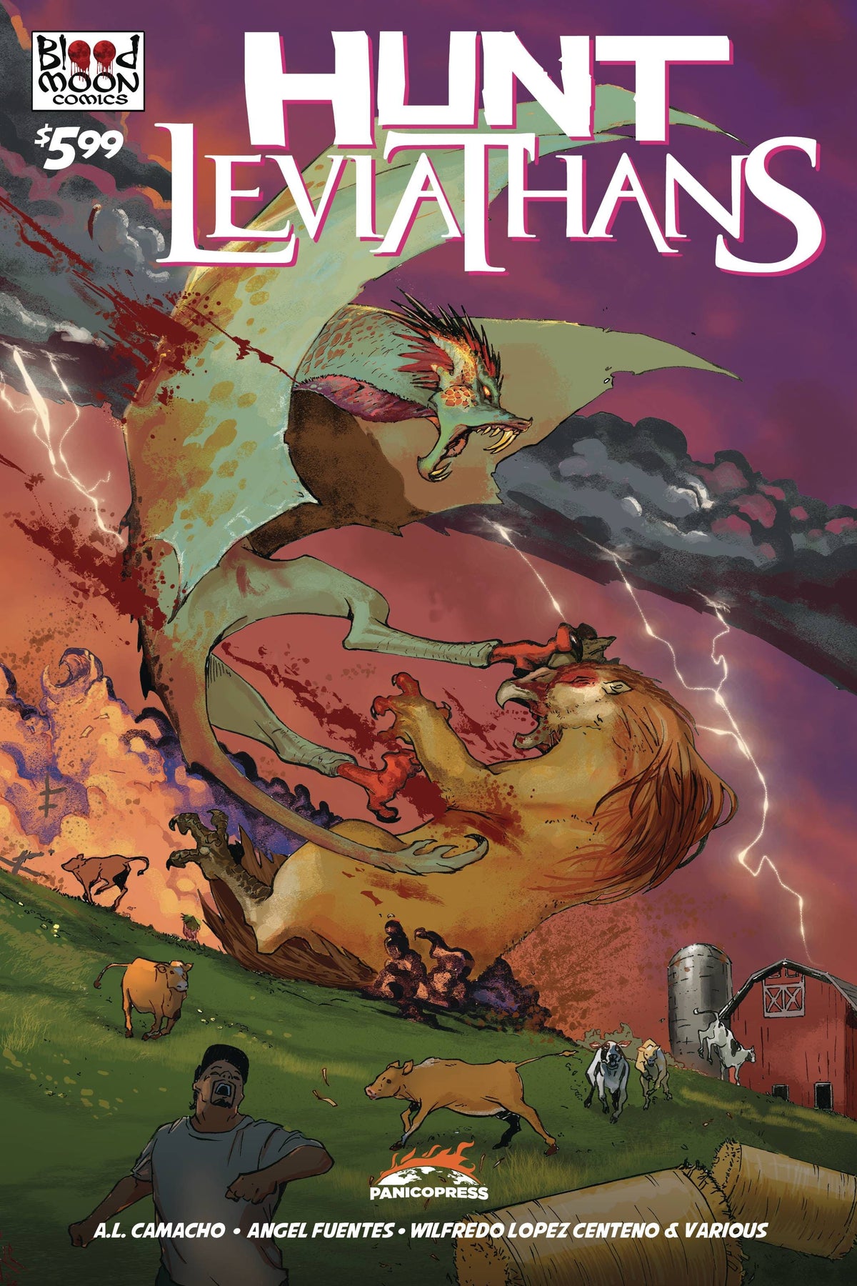 BLOOD MOON COMICS LLC Comic Books HUNT LEVIATHANS ONESHOT CVR C HECTOR SEVILLA 85003206440800131 MAY231645