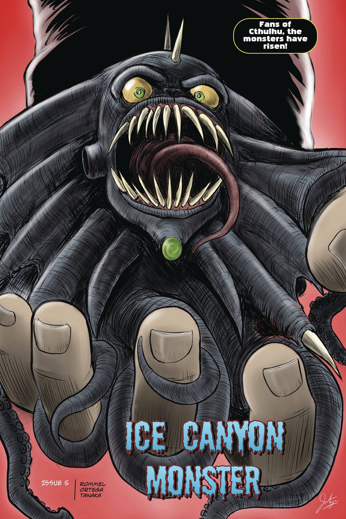 Blood Moon Comics Llc Comic Books ICE CANYON MONSTER #5 (OF 7) (MR) 85003206402600511 SEP221458