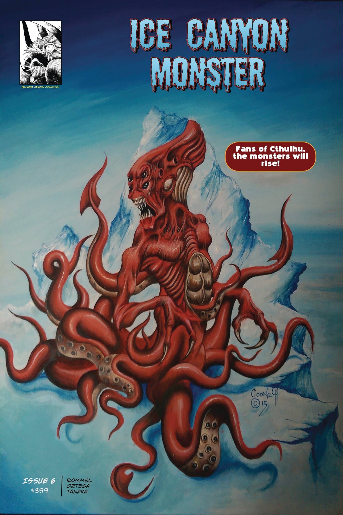 Blood Moon Comics Llc Comic Books ICE CANYON MONSTER #6 (OF 7) (MR) 85003206402600611 SEP221459