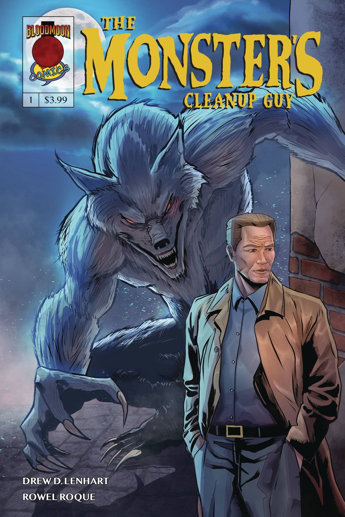BLOOD MOON COMICS LLC Comic Books MONSTERS CLEAN UP GUY #1 (OF 2) CVR D SLOANE 85003206405700141 APR231266