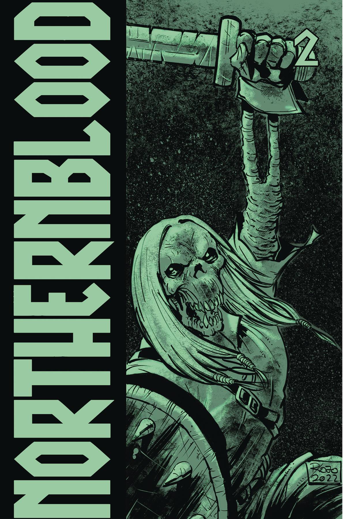 Blood Moon Comics Llc Comic Books NORTHERN BLOOD #2 (OF 4) CVR B ROJO FOIL VARIANT 85003206434700221 DEC221193