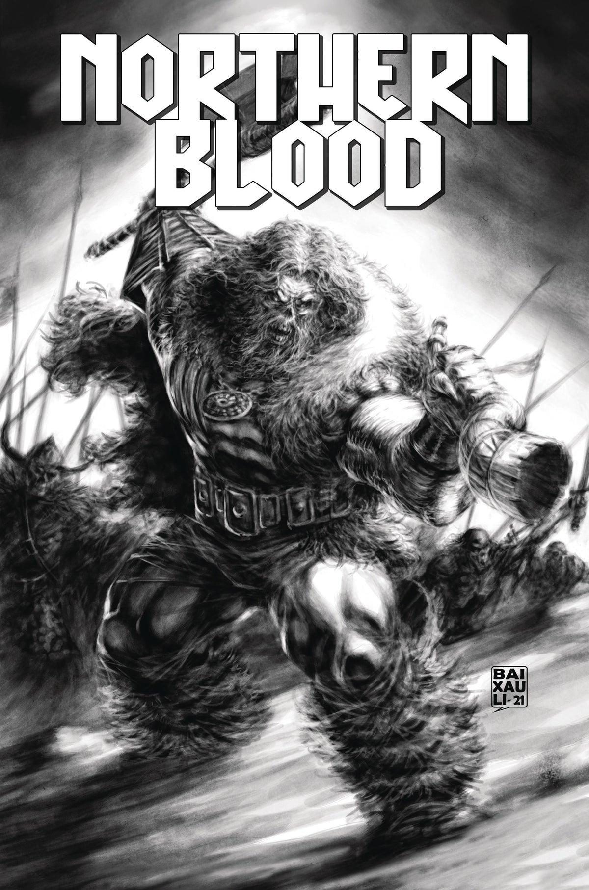 Blood Moon Comics Llc Comic Books NORTHERN BLOOD #3 (OF 4) CVR C JOSE BAIXAULI 85003206434700331 JAN231388