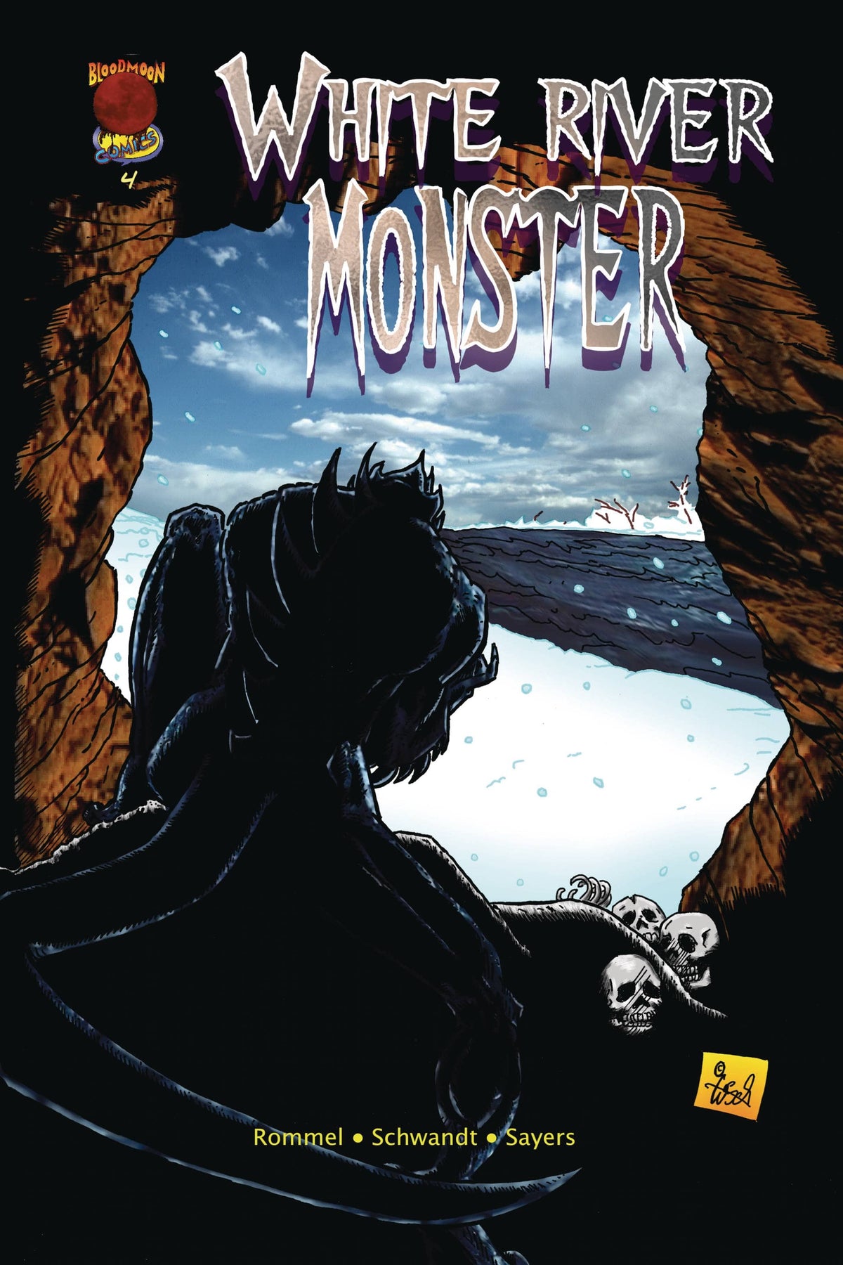 Blood Moon Comics Llc Comic Books WHITE RIVER MONSTER #4 CVR A WOLFGANG SCHWANDT (MR) 85003206401900411 FEB221320