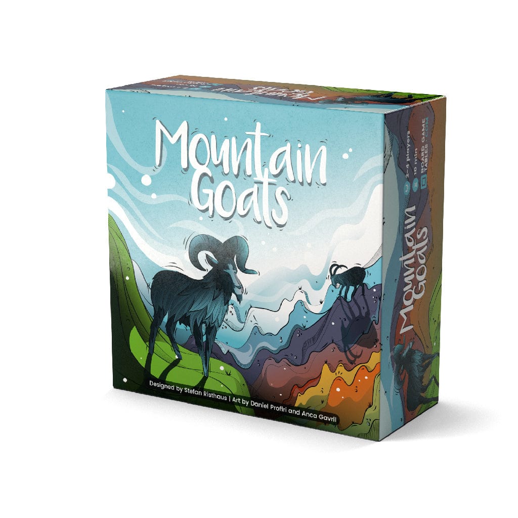 BoardGameTables.com Board Games > Small Box Games Mountain Goats 787790402145 GME-MG