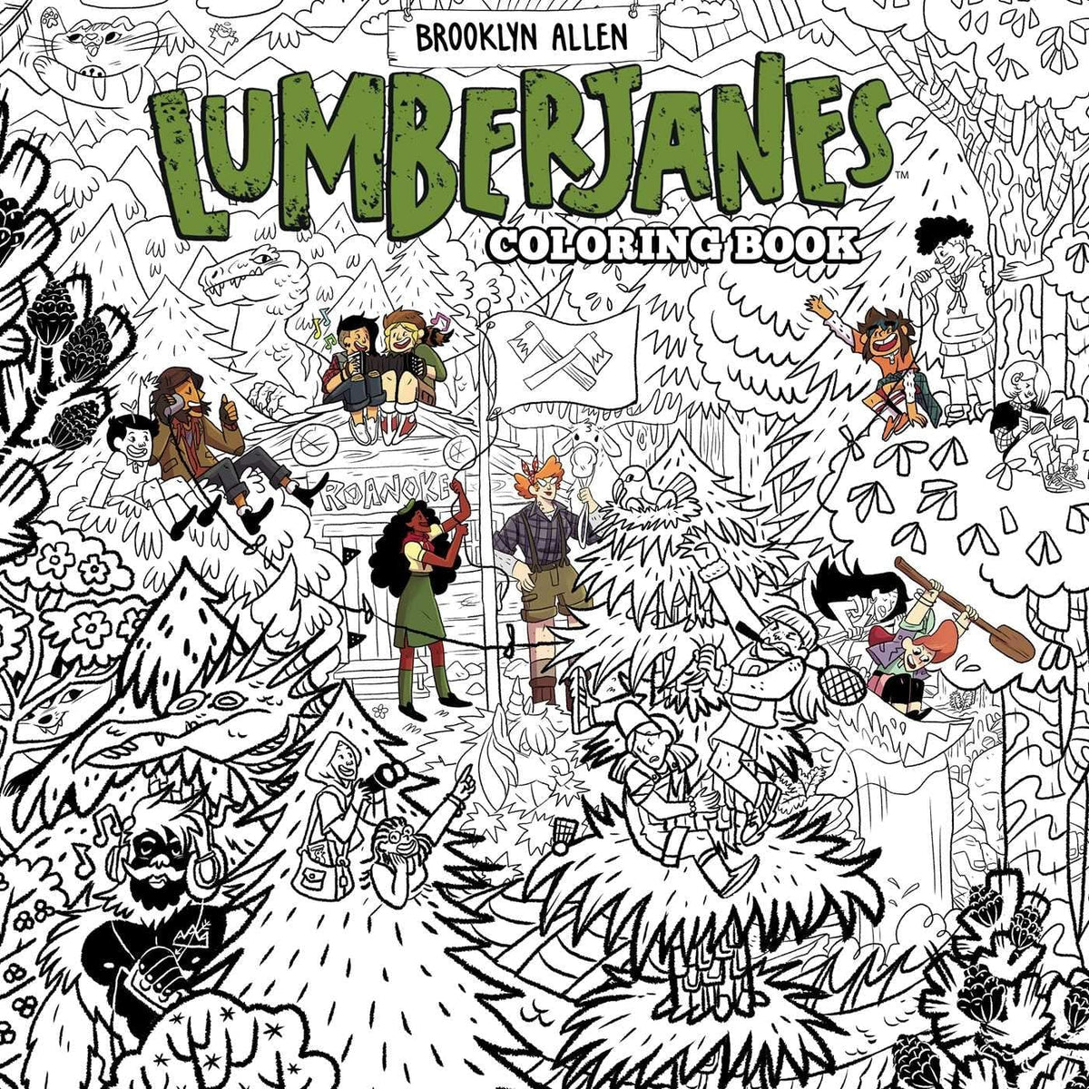 Lumberjanes: Coloring Book - Third Eye