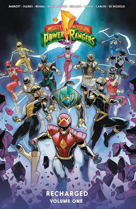 MIGHTY MORPHIN POWER RANGERS RECHARGED TP VOL 01 - Third Eye