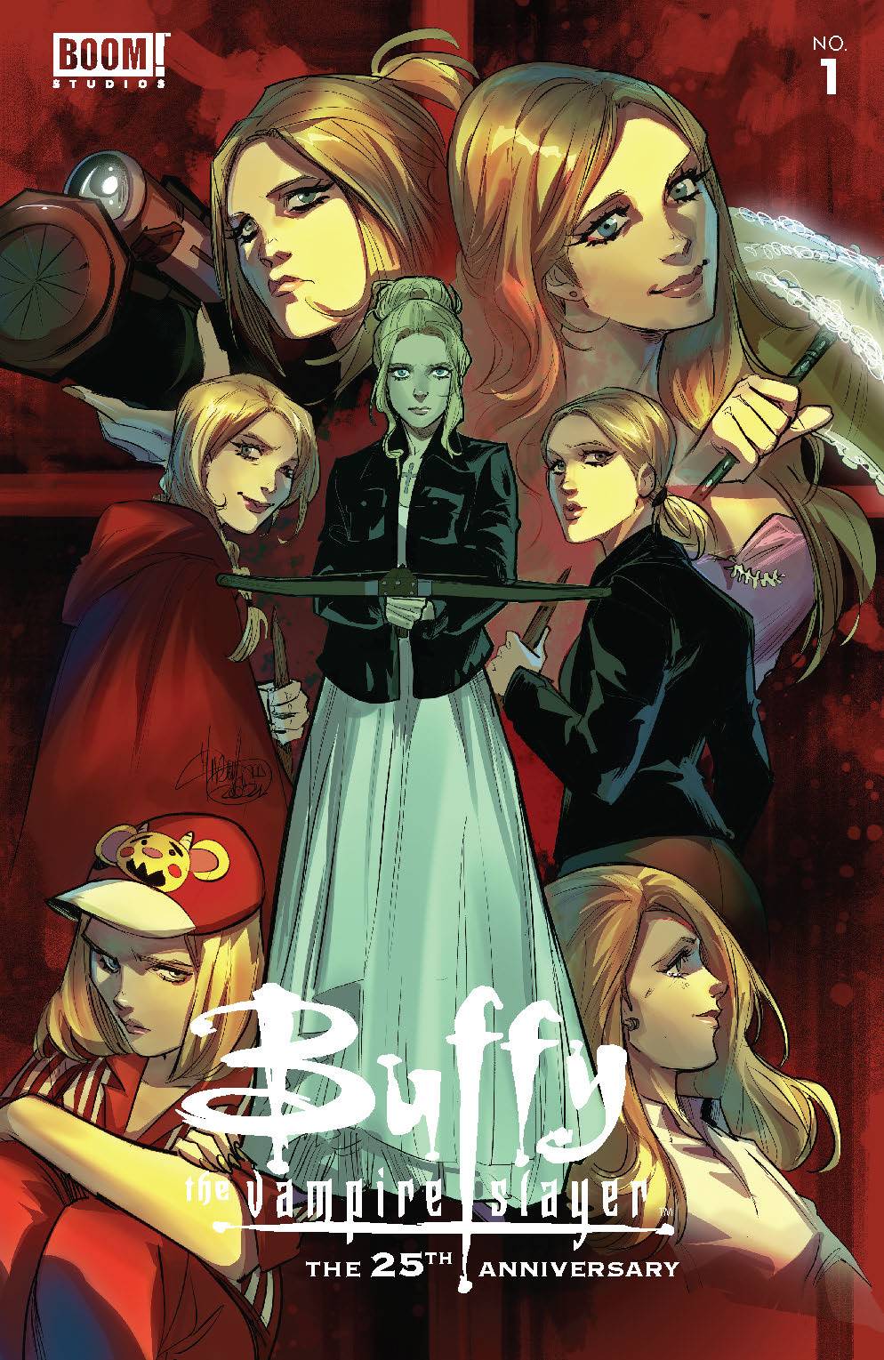 Boom! Studios Comic Books BUFFY VAMPIRE SLAYER 25TH ANNIV #1 CVR D ANDOLFO 84428400859401041 JAN220711