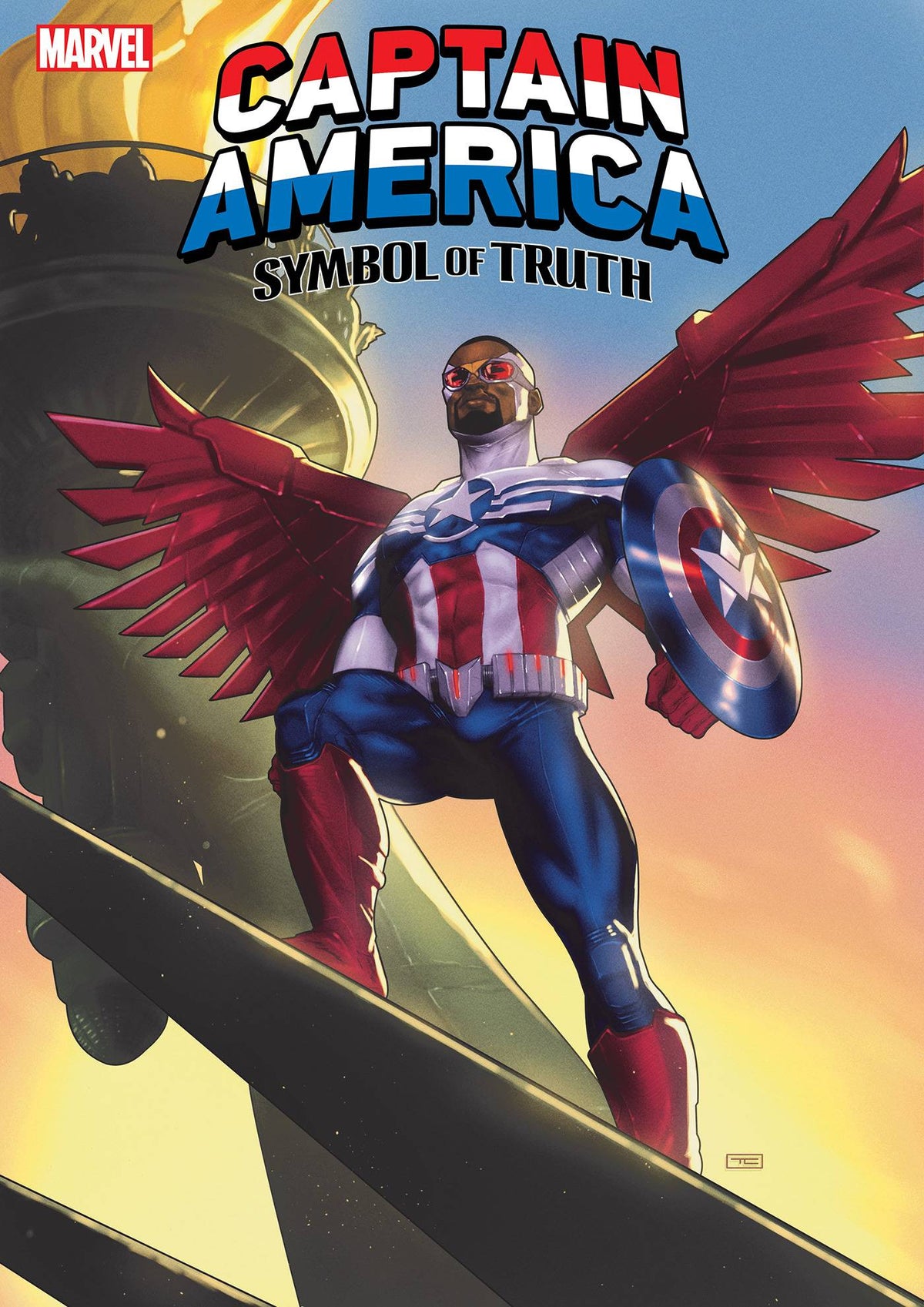 Boom! Studios Comic Books > Incentives CAPTAIN AMERICA SYMBOL OF TRUTH #1 1:25 INCV CLARKE VAR 75960620279900121 MAR220870