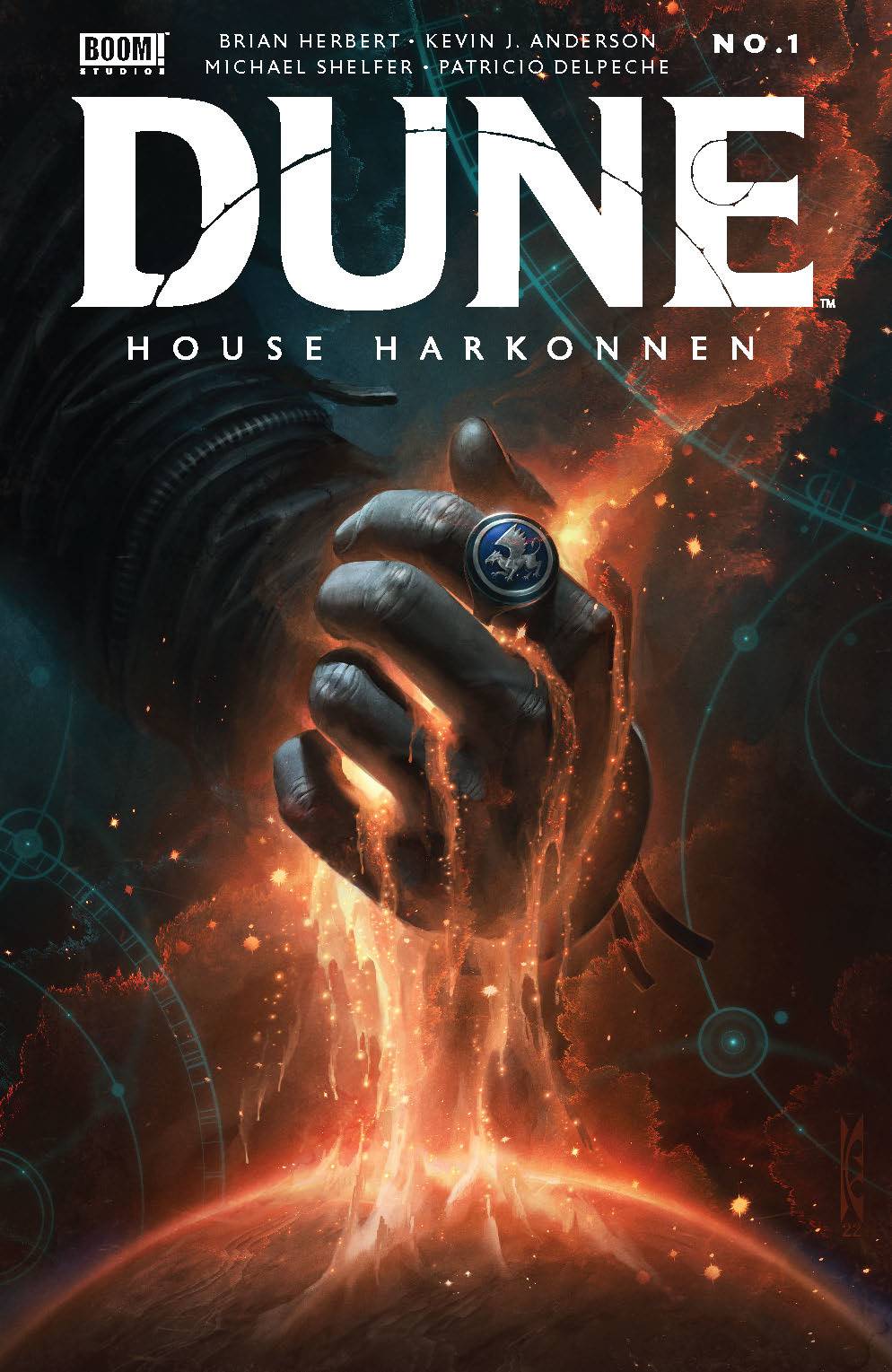 Boom! Studios Comic Books DUNE HOUSE HARKONNEN #1 (OF 12) CVR A SWANLAND (MR) 84428400913301011 NOV220294