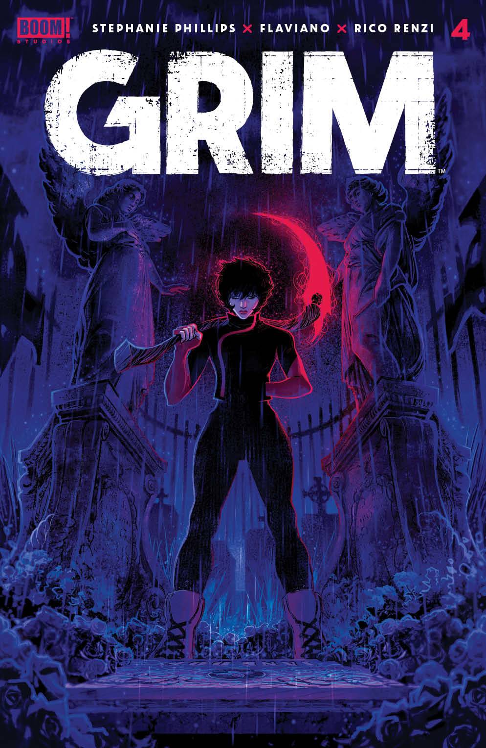 Boom! Studios Comic Books GRIM #4 CVR A FLAVIANO 84428400856304011 JUN220436