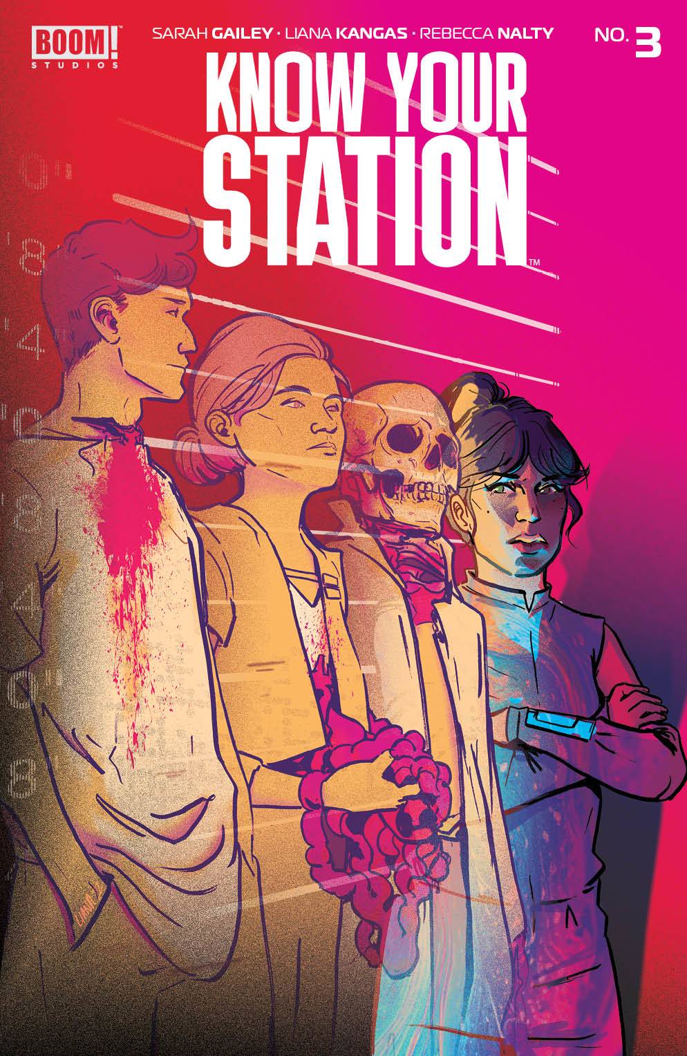 Boom! Studios Comic Books > Incentives KNOW YOUR STATION #3 (OF 5) CVR C 1:10 INCV CARDSTOCK (MR 84428400905803031 DEC220350