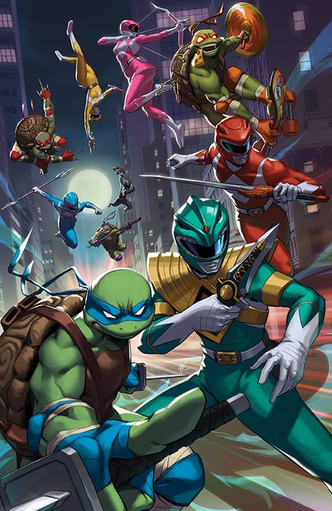 Boom! Studios Comic Books > Incentives MMPR TMNT II #1 (OF 5) CVR Q 1:250 INCV EJIKURE 84428400907201171 OCT220285