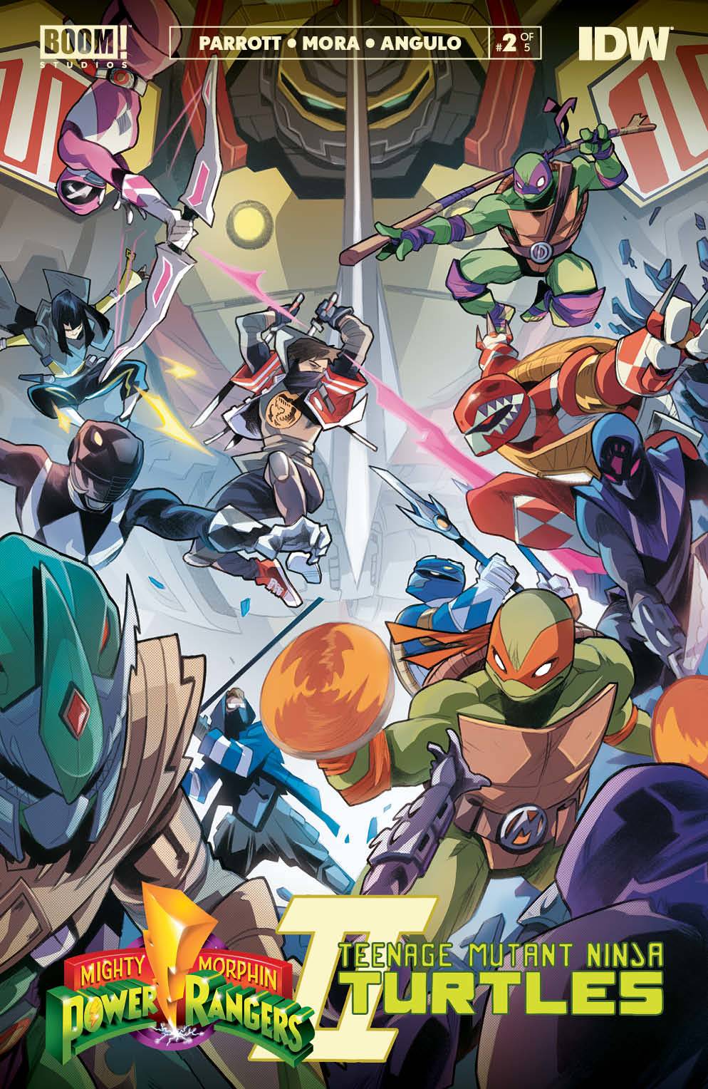 Boom! Studios Comic Books > Incentives MMPR TMNT II #2 (OF 5) CVR I 1:150 INCV RAGAZZONI 84428400907202091 NOV220381