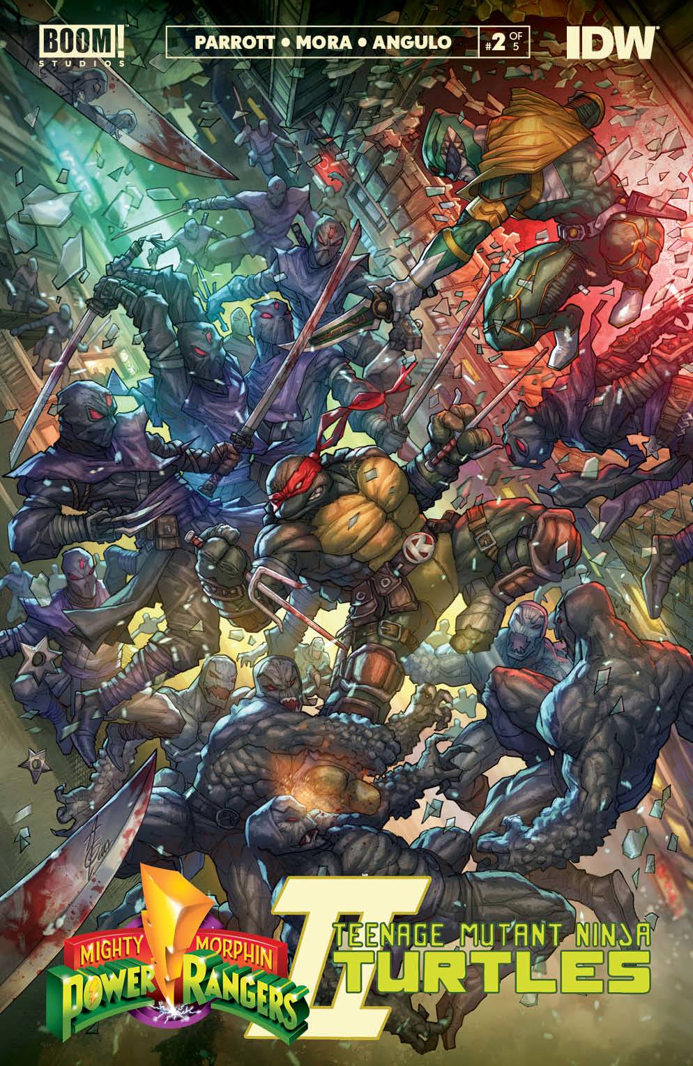 Boom! Studios Comic Books > Incentives MMPR TMNT II #3 (OF 5) CVR I 1:100 INCV QUAH 84428400907203091 DEC220391