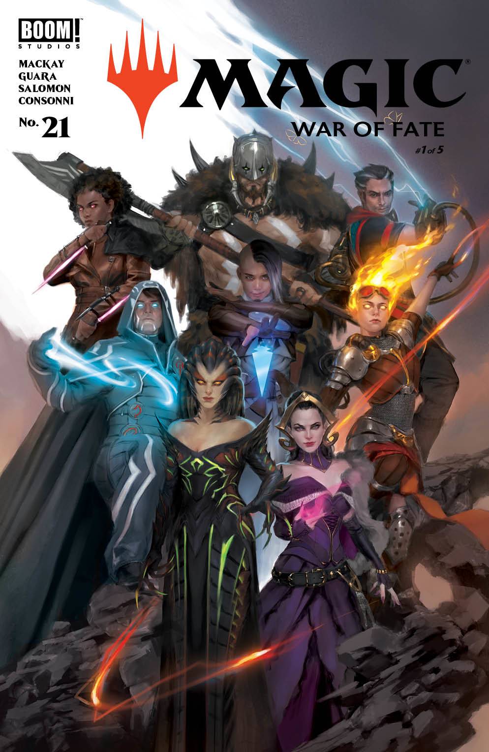 Boom! Studios Comic Books MAGIC THE GATHERING (MTG) #21 CVR A MERCADO 84428400814321011 OCT220397