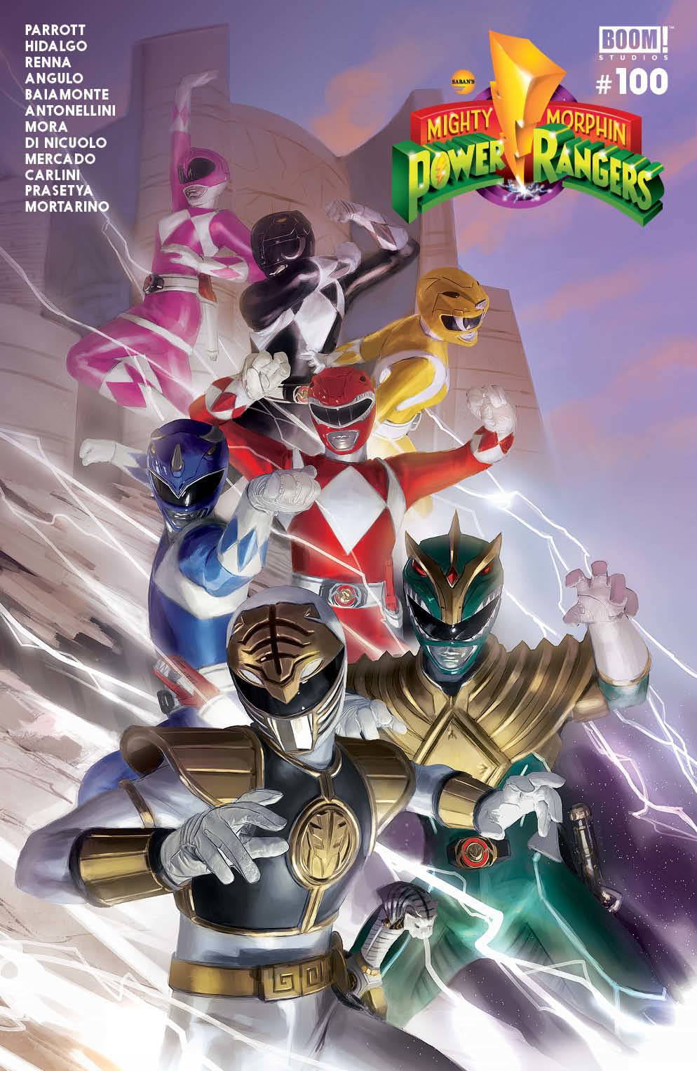 Boom! Studios Comic Books MIGHTY MORPHIN POWER RANGERS #100 CVR C WRAP VAR MERCADO 84428400886000031 JUL220310