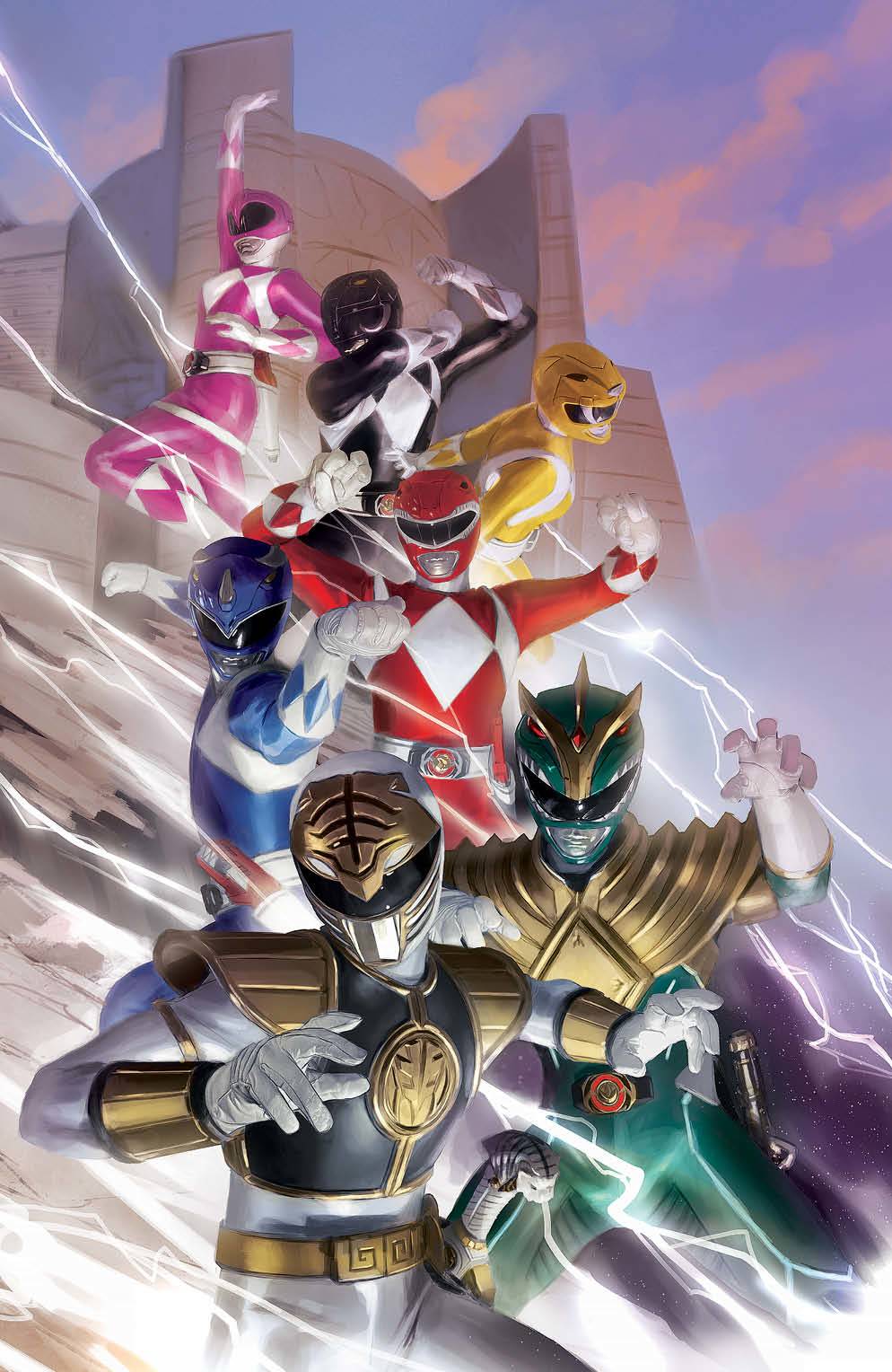 Boom! Studios Comic Books MIGHTY MORPHIN POWER RANGERS #100 CVR J UNLOCKABLE VAR 84428400886000101 JUL220317