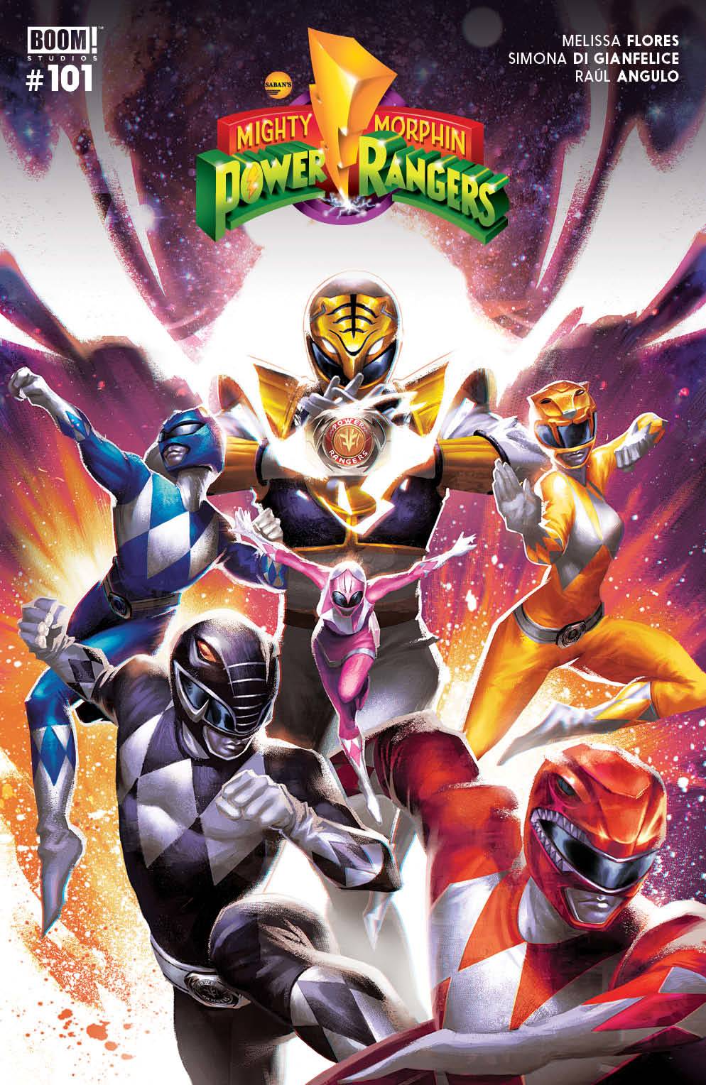 Boom! Studios Comic Books MIGHTY MORPHIN POWER RANGERS #101 CVR A MANHANINI 84428400886001011 AUG220288