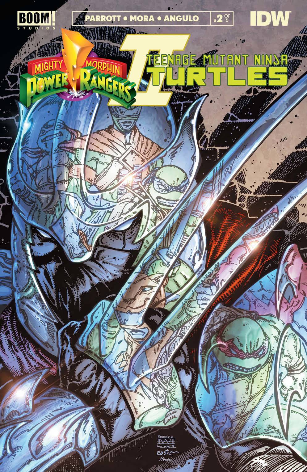 Boom! Studios Comic Books MMPR TMNT II #2 (OF 5) CVR B EASTMAN & WILLIAMS II 84428400907202021 NOV220374