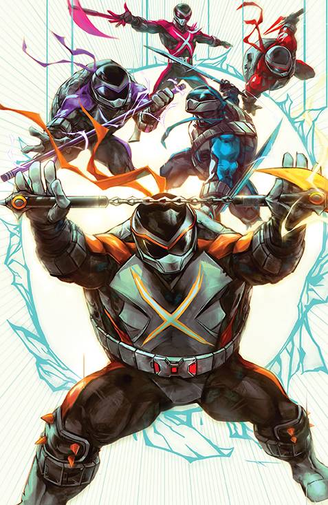 MMPR TMNT II #5 (OF 5) CVR D TMNT VAR TAO