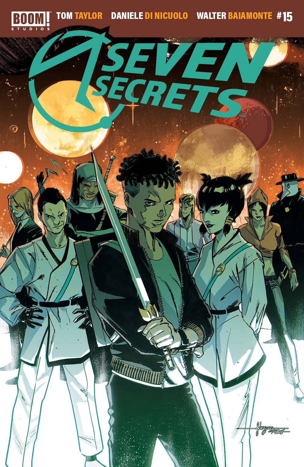 Boom! Studios Comic Books SEVEN SECRETS #15 CVR B FERNANDEZ 84428400790015021 JAN220795