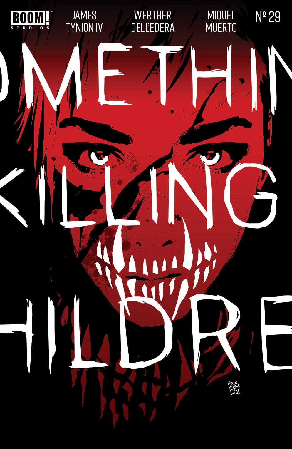 Boom! Studios Comic Books SOMETHING IS KILLING THE CHILDREN #29 CVR B SORRENTINO 84428400737529021 DEC220322