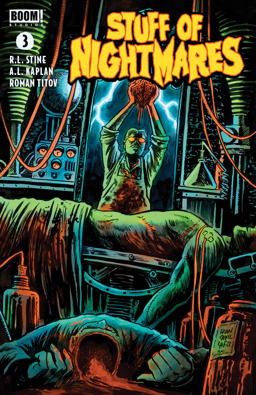 Boom! Studios Comic Books STUFF OF NIGHTMARES #3 (OF 4) CVR A FRANCAVILLA 84428400887703011 SEP220437